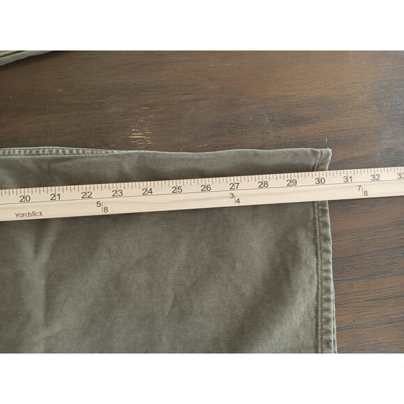 American Eagle 77 Stovepipe Mens Size 12 Gray Straight Cut Low Rise Denim Jeans - Picture 8 of 11